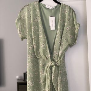 All in Favor wrap dress